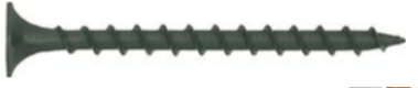 Koelner Wkręty fosfatowane 3,5x45mm do drewna 6 blistrów - B-FS-3545