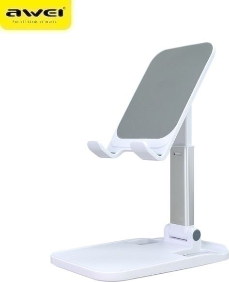 Podstawka Awei Uchwyt biurkowy AWEI X11 biały/white