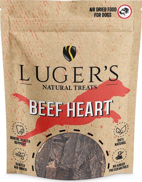 Lugers Luger's Natural* Treats Przysmak dla psa serca wołowe 100 g