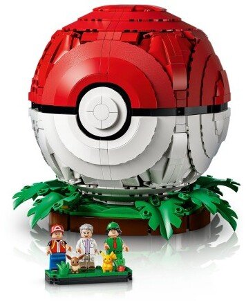 LEGO Klocki Pokemon 72154 Kultowy Pok�ball z Trenerami (05702018274293)