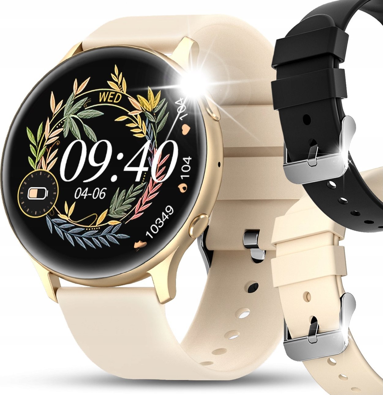 Smartwatch JG Smart Złoty