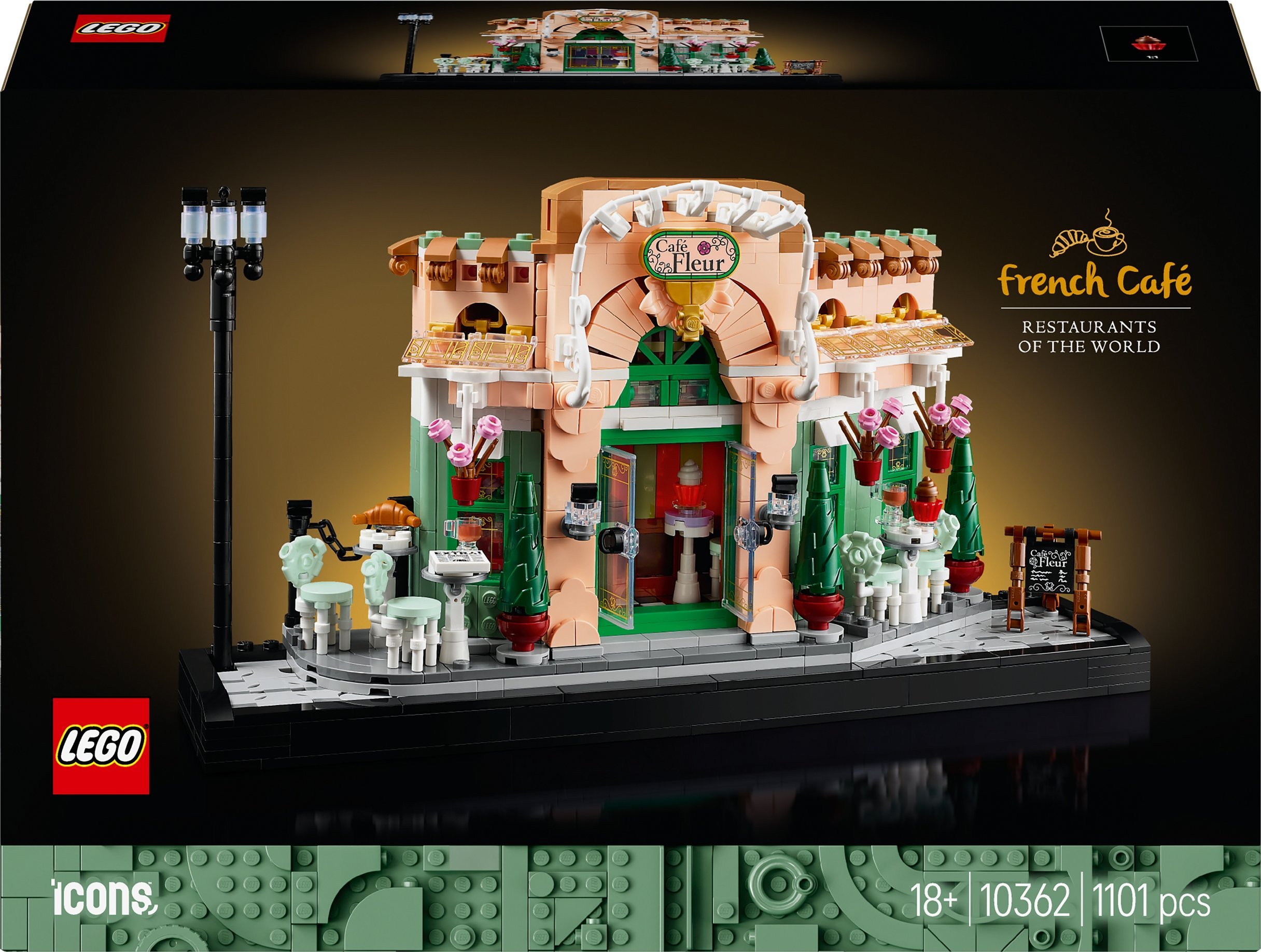 LEGO Icons Francuska kawiarenka (10362)
