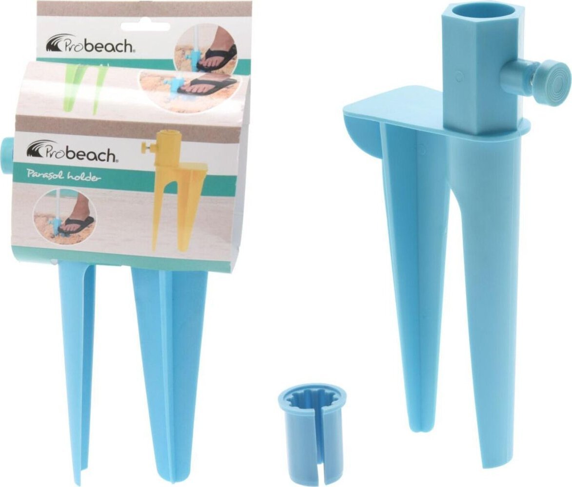 ProGarden WBIJANA BAZA DO PARASOLA 28CM NIEBIESKA