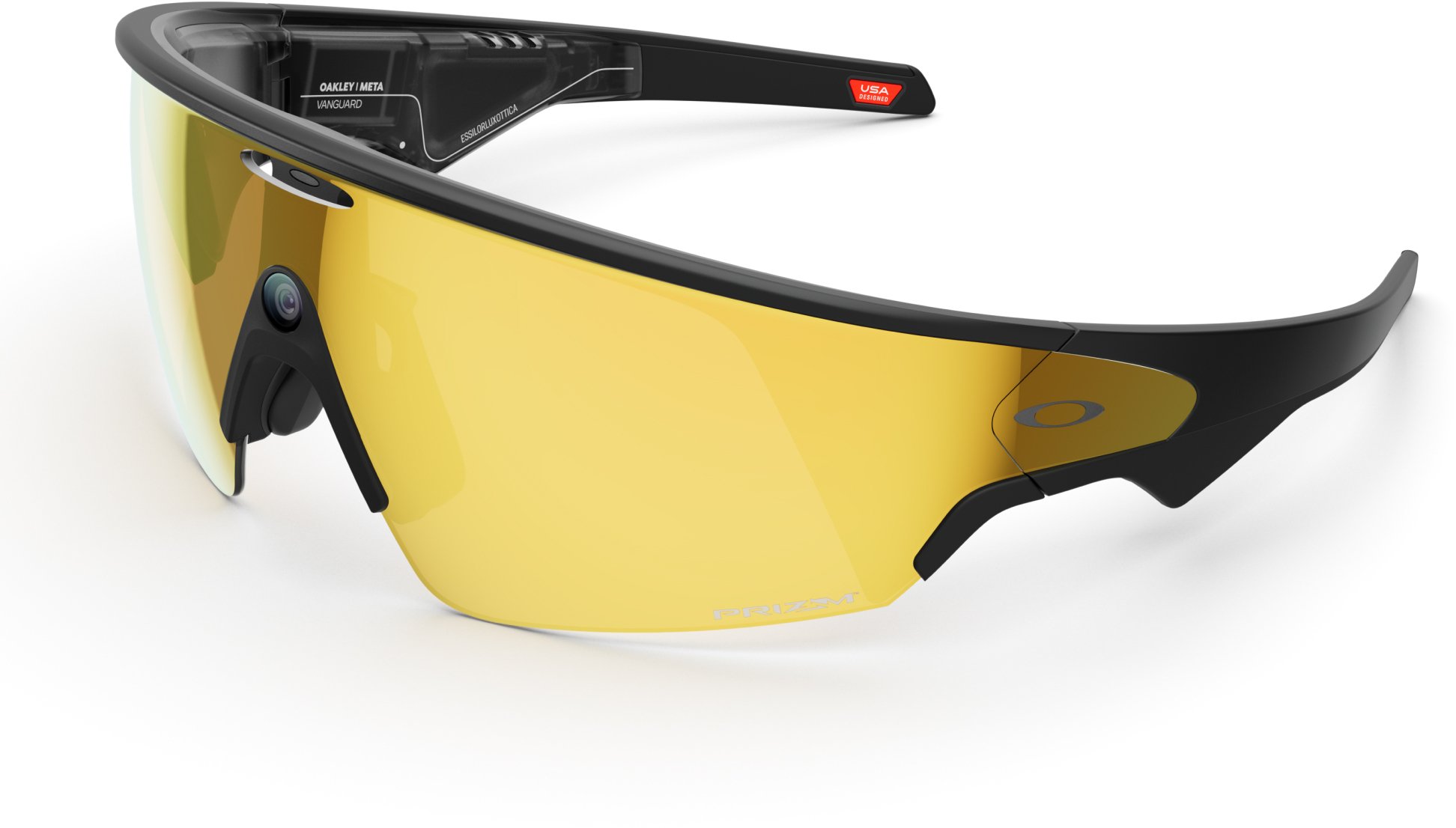 Gogle VR Oakley META Oakley Vanguard, Meta AI, Black, Prizm™ 24K AI Glasses
