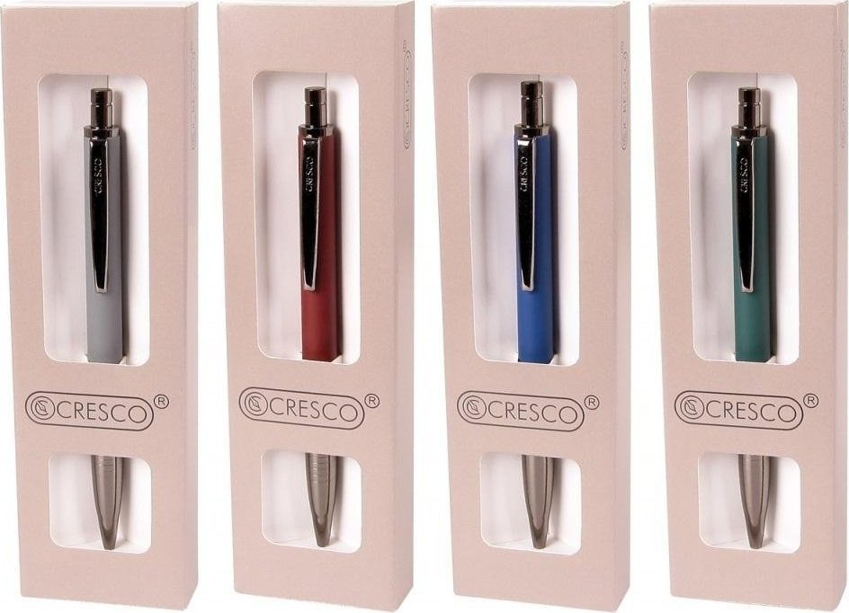 Cresco Długopis Winner tytan w etui mix