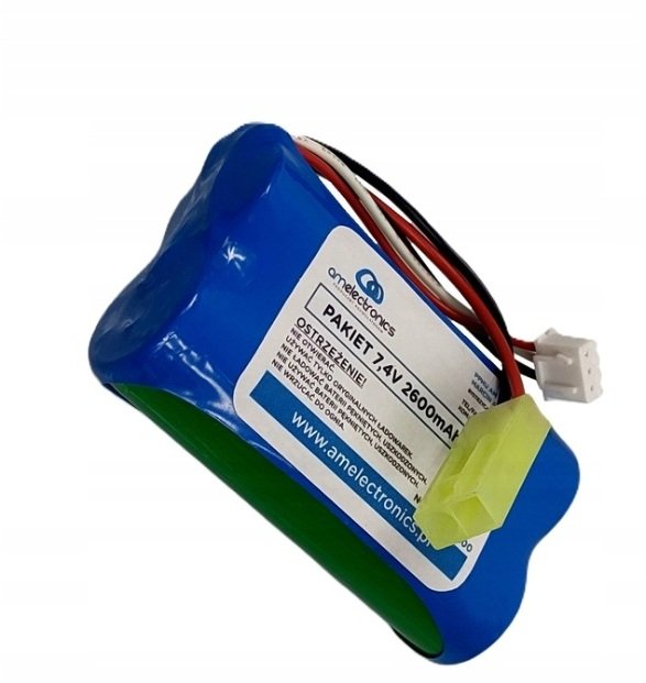 GoMedia Akumulator bateria R/C 7.4V 2600mAh łódka FT009 WL912 FT Li-ion (0685)
