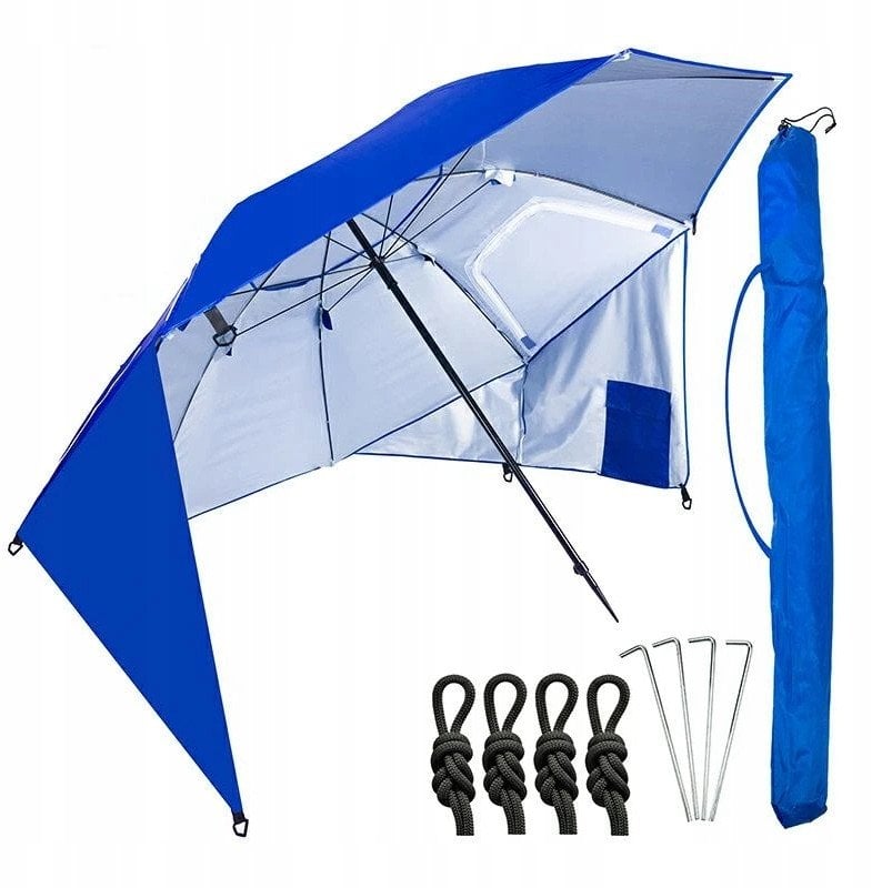 Q74C PARASOL PLAŻOWY PARAWAN NAMIOT 3W1