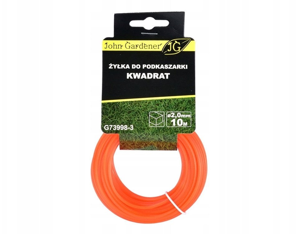 Geko Żyłka do podkaszarki kwadrat 2,0mmx10m (20/240)