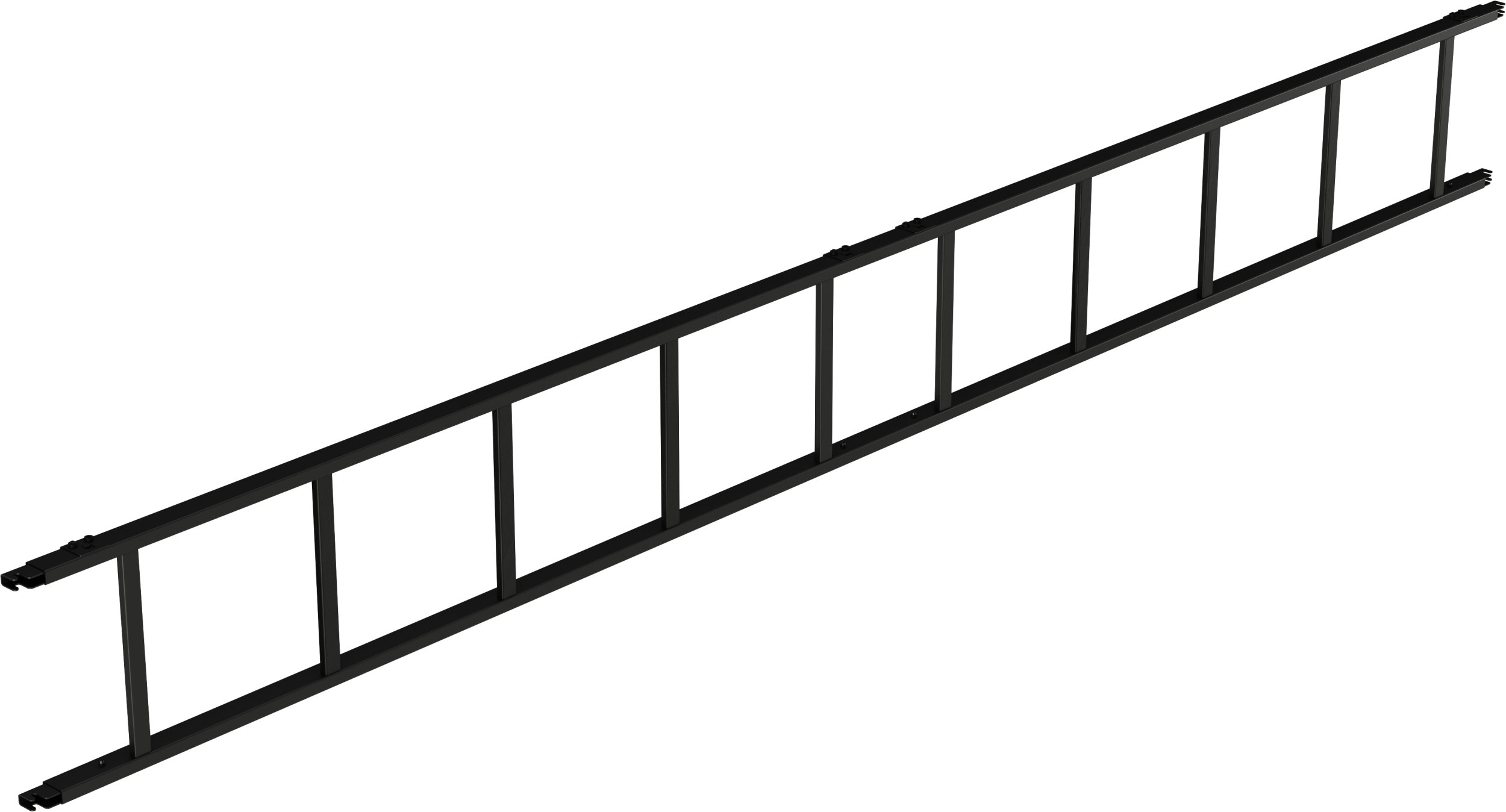 CABLE LADDER RACK KIT 12IN W//INSTALL KIT POWDER COATED STRUCT
