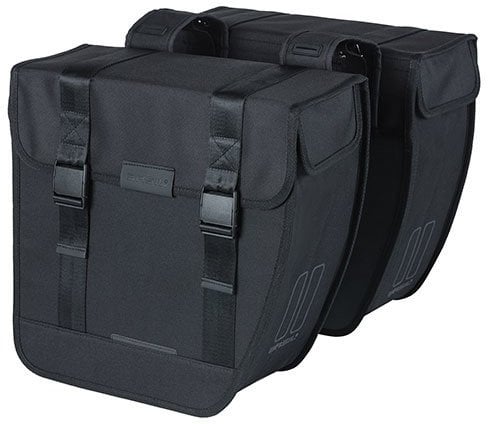 Basil Sakwa miejska podwójna BASIL TOUR DOUBLE PANNIER BAG XL 35L, Universal Bridge System, wodoodpo...