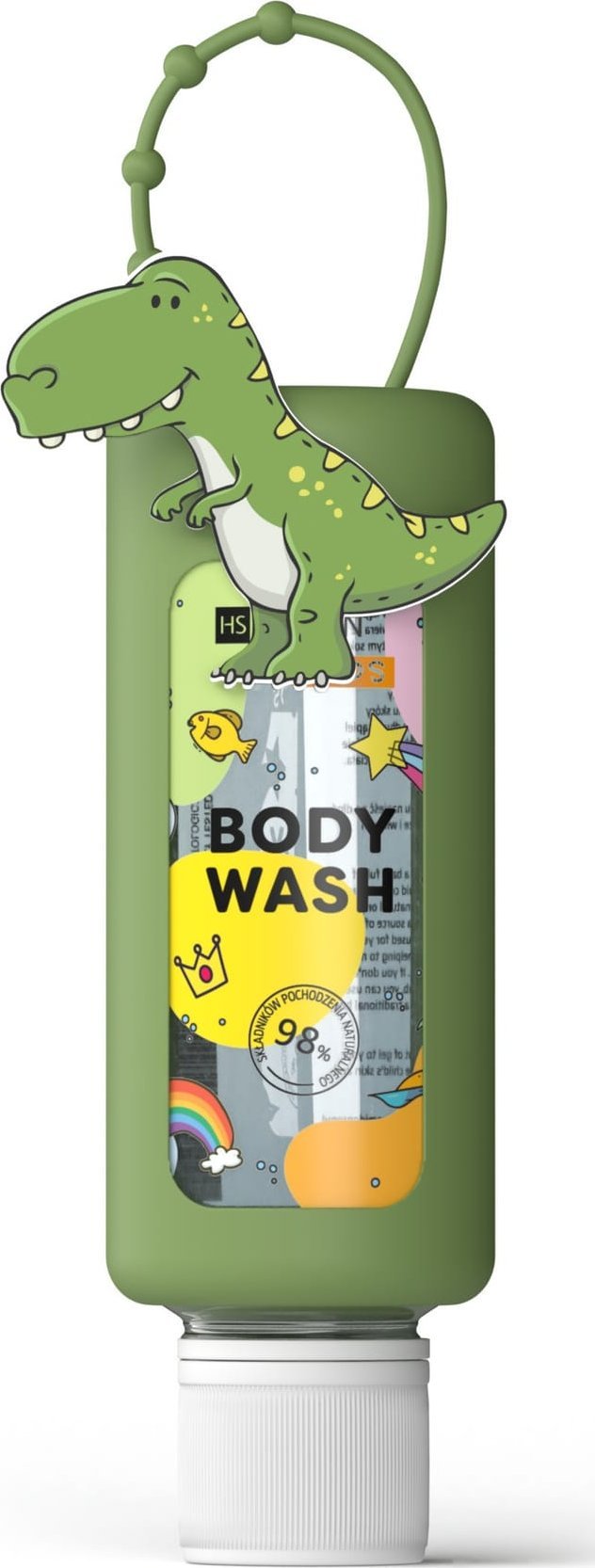 HiSkin HISKIN for Kids Żel do mycia ciała Dino 75 ml