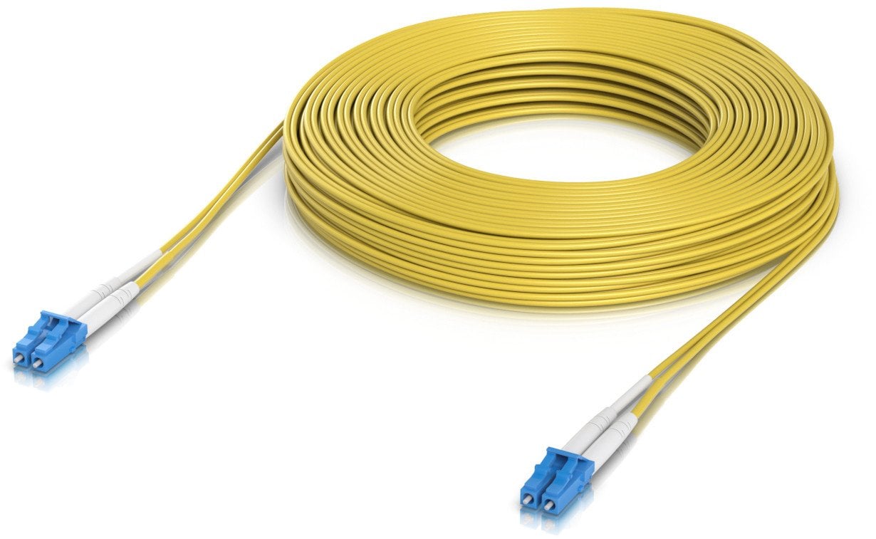   Ubiquiti UACC-OFC-S2-LULU-30M kabel InfiniBand / światłowodowy LC LC/LC Żółty