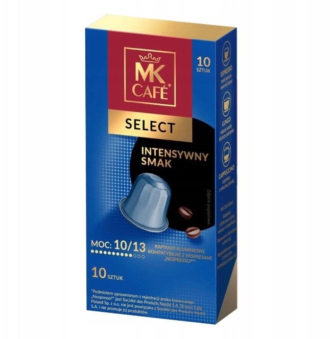 MK Cafe Kapsułki do Nespresso Select 10 sztuk