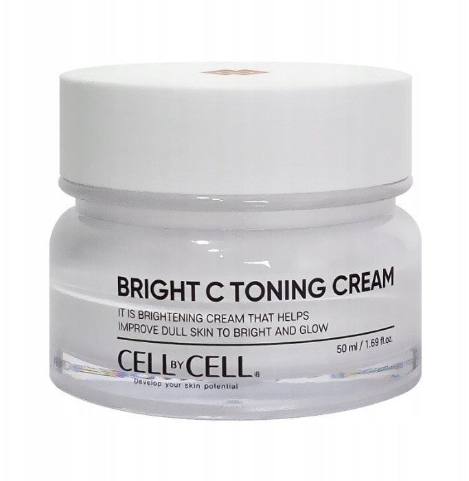Cell By Cell, Bright C, Brightening, Hydrating, Cream, For Face, 50 ml For Women