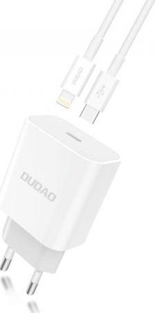 Фото - Зарядний пристрій Dudao Ładowarka  A8EU 1x USB-C 2.4 A  (52230)