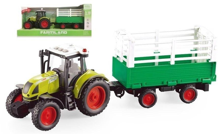 Lean Sport Traktor z przyczepą na siano - ruchome elementy