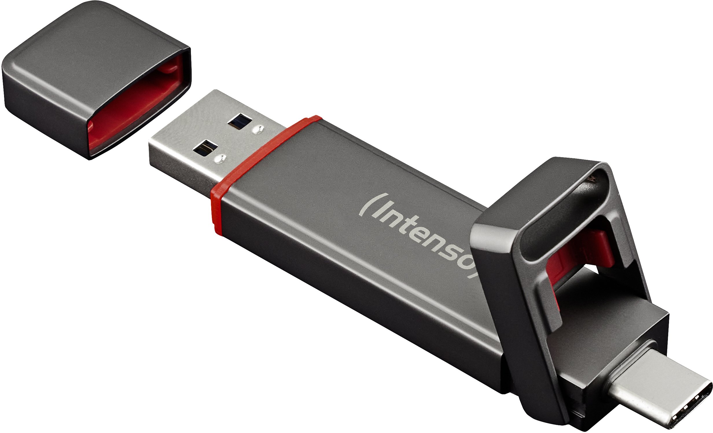 Dysk zewnętrzny SSD Intenso USB SSD UX100 250GB USB 3.2 C+A Gen.1x1 (3850440)