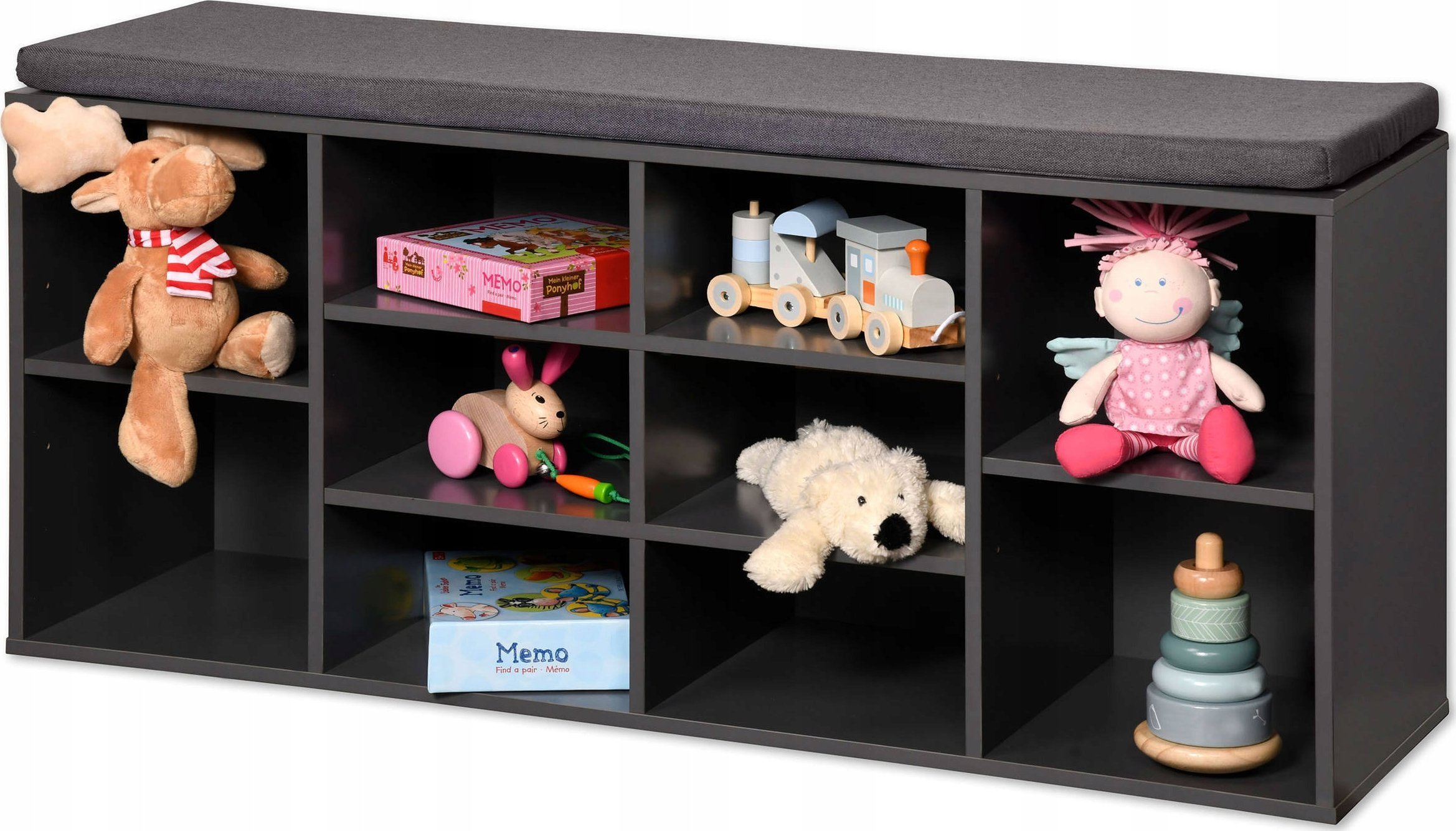 Kesper Szafka na buty z siedziskiem, 10 półek,