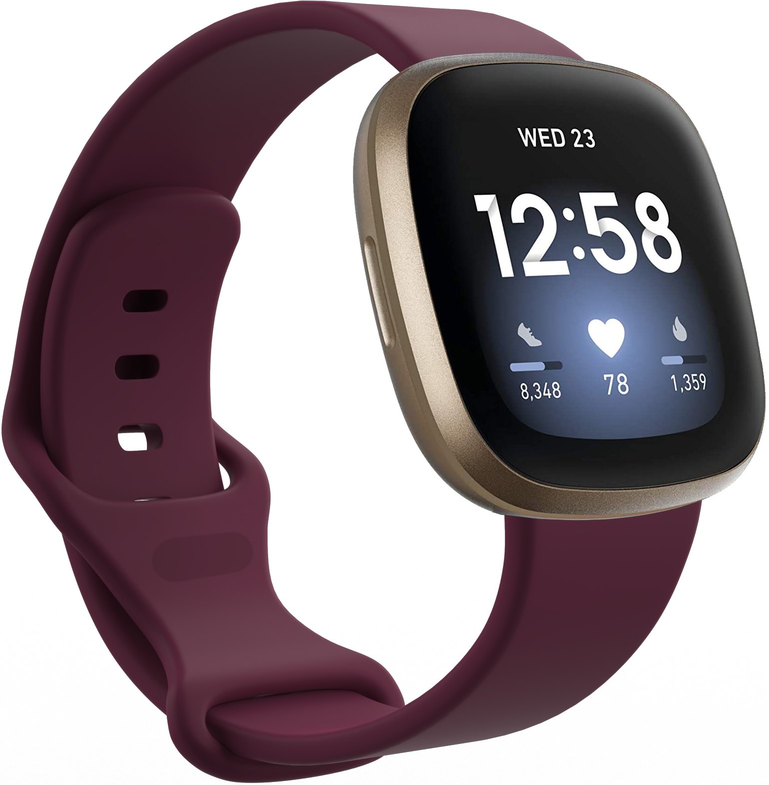 ORYGINALNY ZAMIENNY WYMIENNY PASEK OPASKA BRANSOLETA YIVO DO ZEGARKA SMARTWATCH FITBIT VERSA 3 / 4 / SENSE / SENSE 2