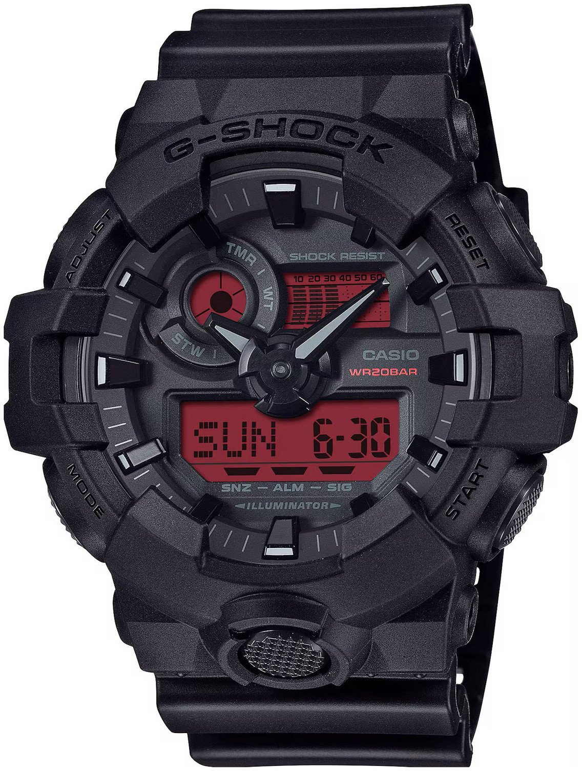 Zegarek Casio G-Shock GA-700BBR-1AER męski .