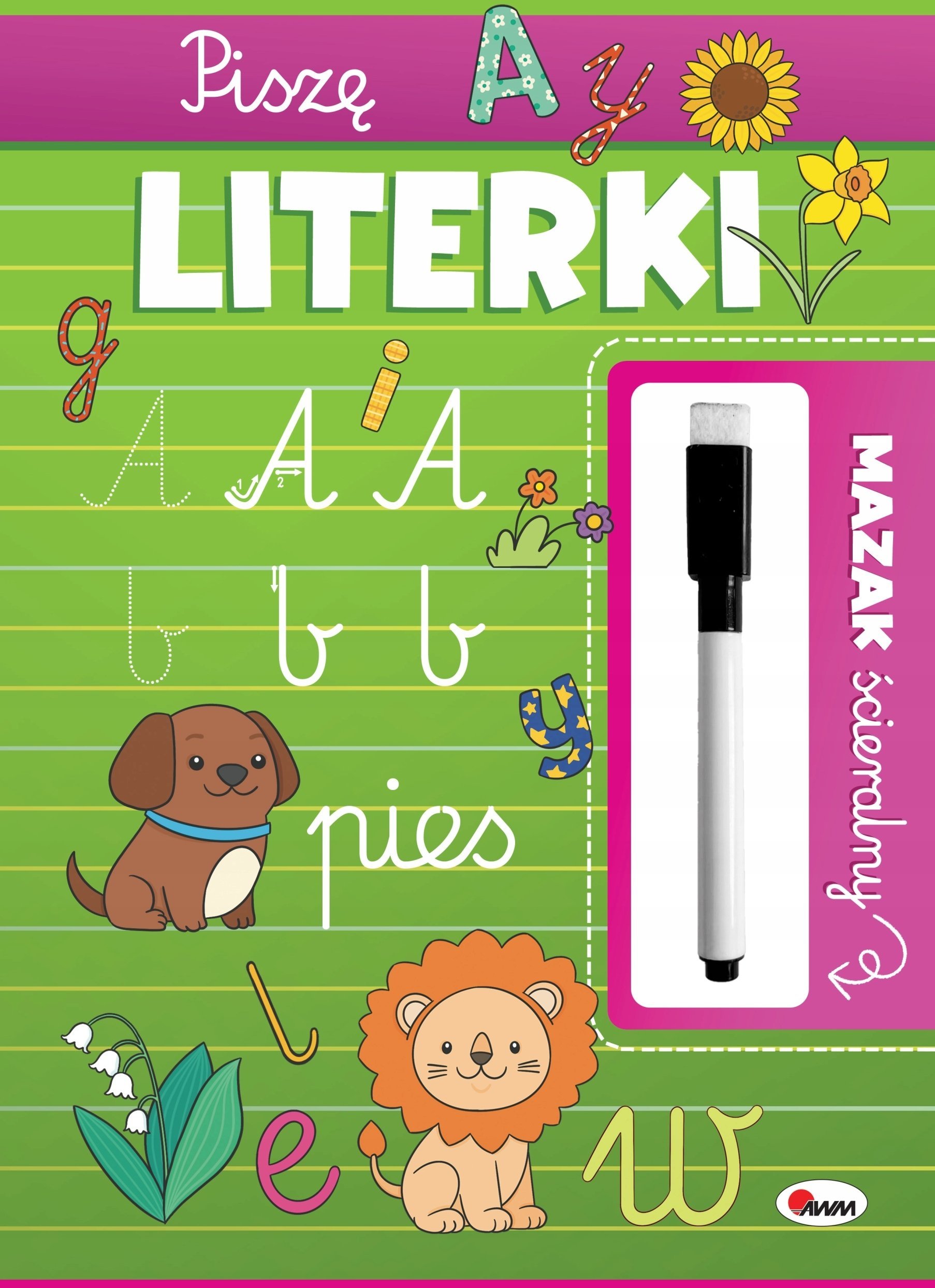 Morex Mazak ścieralny piszę literki 15710
