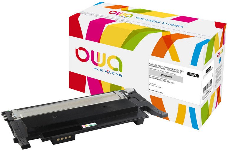 Toner OWA Armor Toner do SAMSUNG XP C430, C480,SU100A,1500 str.,czarny/black (CLT-K404S)