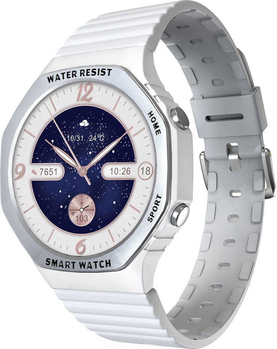 Фото - Смарт годинник HAGEN Smartwatch  HC77.12.532 Biały 