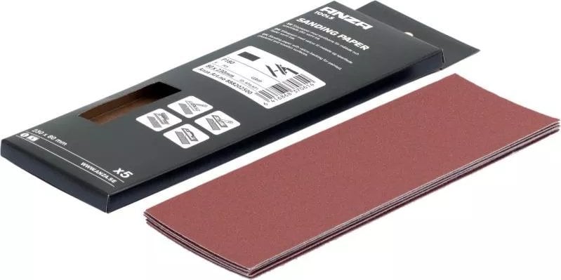 ANZA SANDPAPER P120 80X230MM