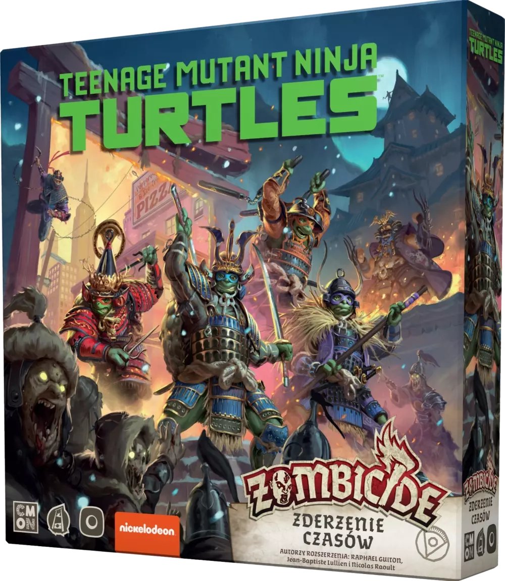 Portal Games Gra Planszowa ZOMBICIDE: BIAŁA ŚMIERĆ - TMNT -ZDERZENIE CZASÓW Portal