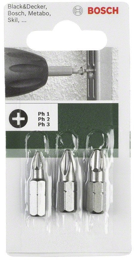 DY Zestaw 3 szt końcówek PZ 1, 2, 2
