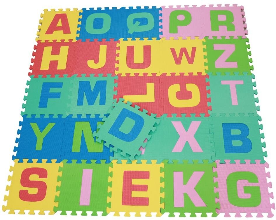 MNS mata piankowa 26 szt. 30x30cm - Letters