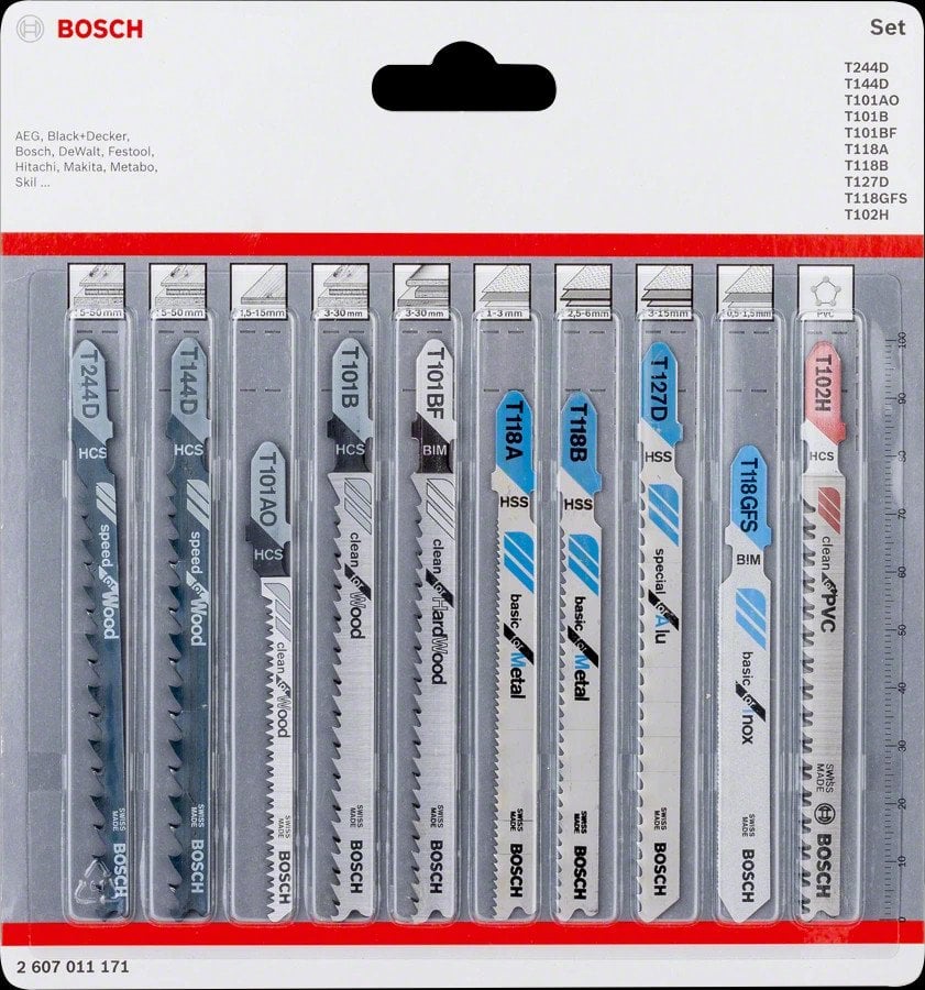 Bosch KPL. BRZESZCZOTÓW RB - 10ER SET
