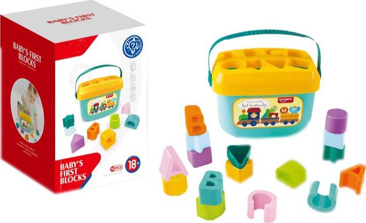 Askato Wiaderko - sorter z klockami w pudełku