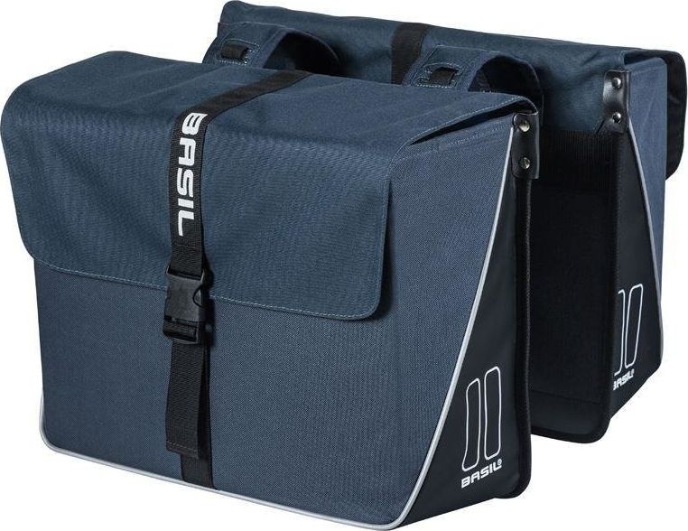 Basil Sakwa Miejska Podwójna BASIL FORTE DOUBLE BAG 35L, Universal Bridge System, wodoodporna plande...