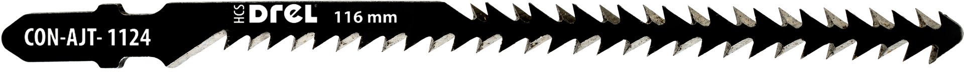 Drel DREL Brzeszczoty do wyrzynarki 90 mm T 9/10TPI drewno 2 szt