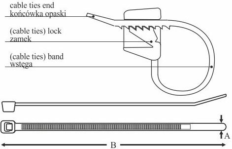 Elektro-Plast Opaska kablowa 4,5mm 120mm czarna UV 120/4,5 100szt.