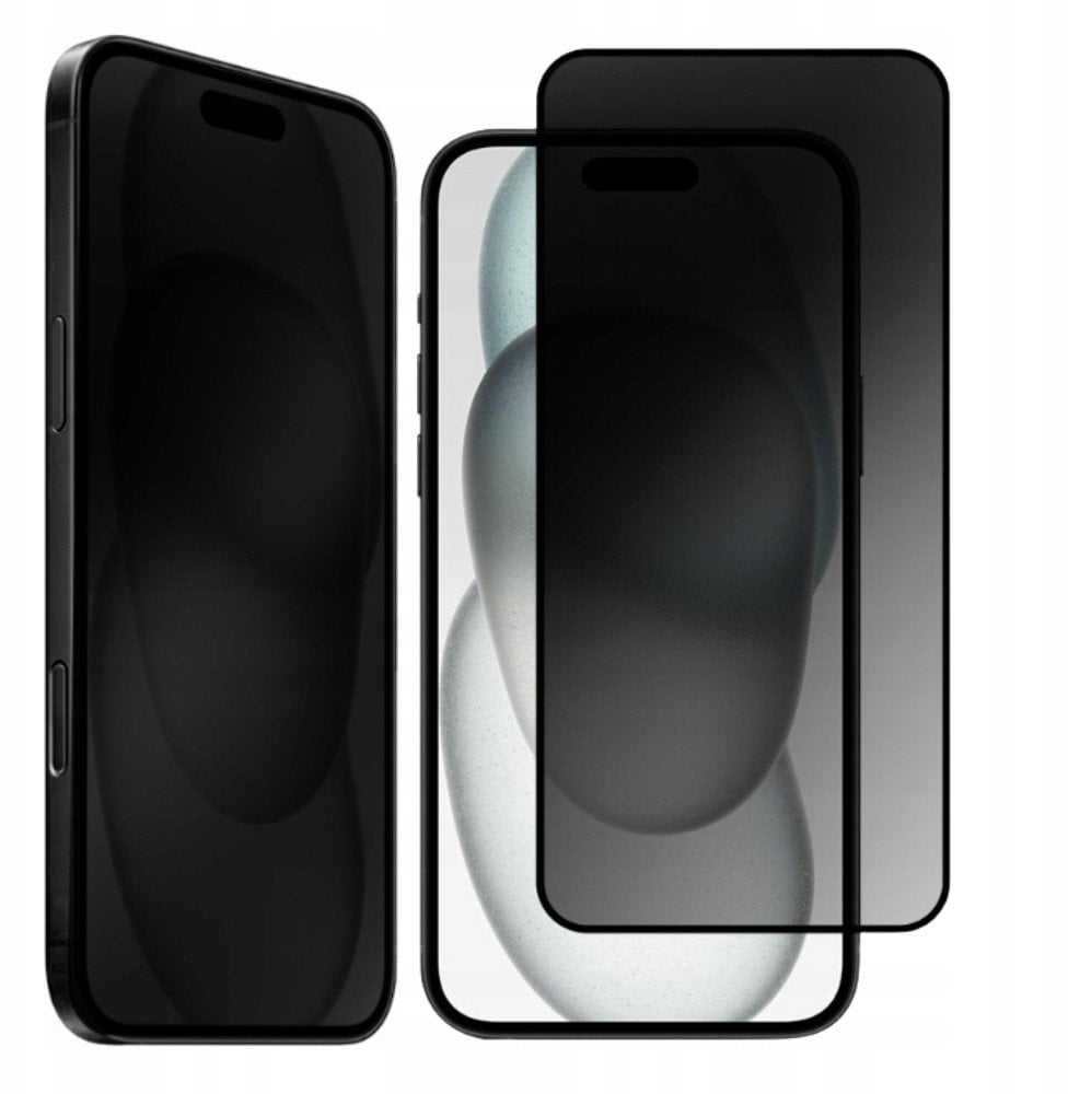 Teltech Szkło premium hartowane Do Iphone 16 Privacy Ramka Zaciemniające
