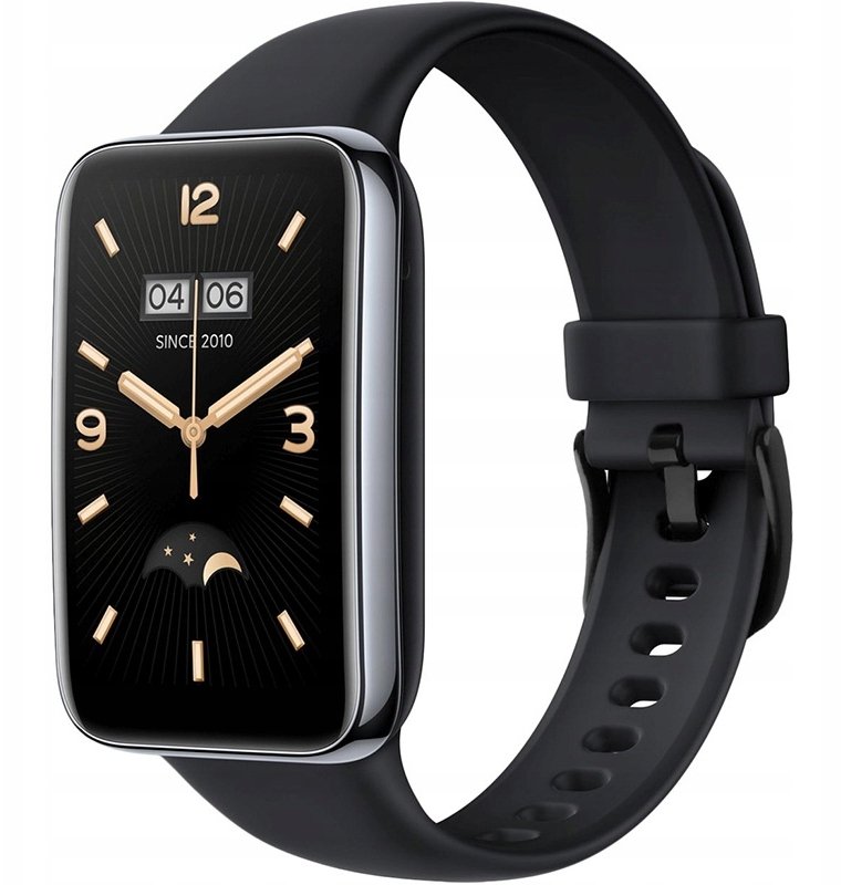 Fixed Pasek silikonowy do Xiaomi Mi Smart Band 7 Pro, czarny