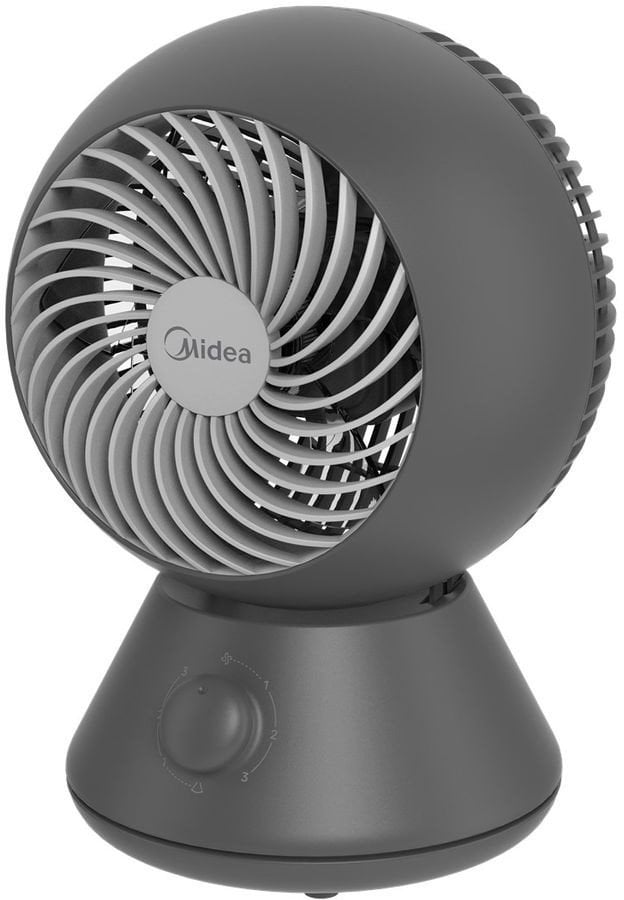Midea Fan | MFT302R0BPK | Table Fan | Dark Grey | Number of speeds 3 | Oscillation