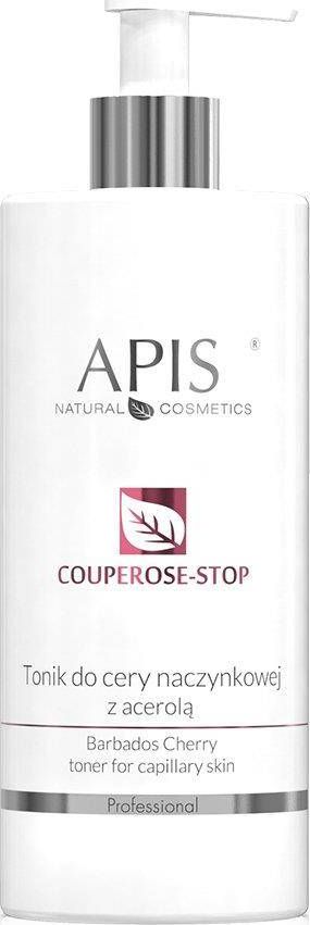 Apis Couperose-Stop Toner tonik do cery naczynkowej z acerolą 500ml