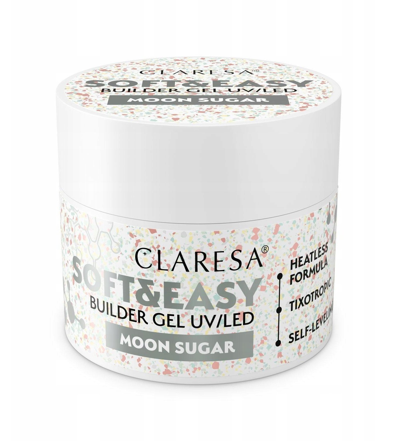 Activeshop CLARESA_Soft&Easy żel budujący Moon Sugar 45g