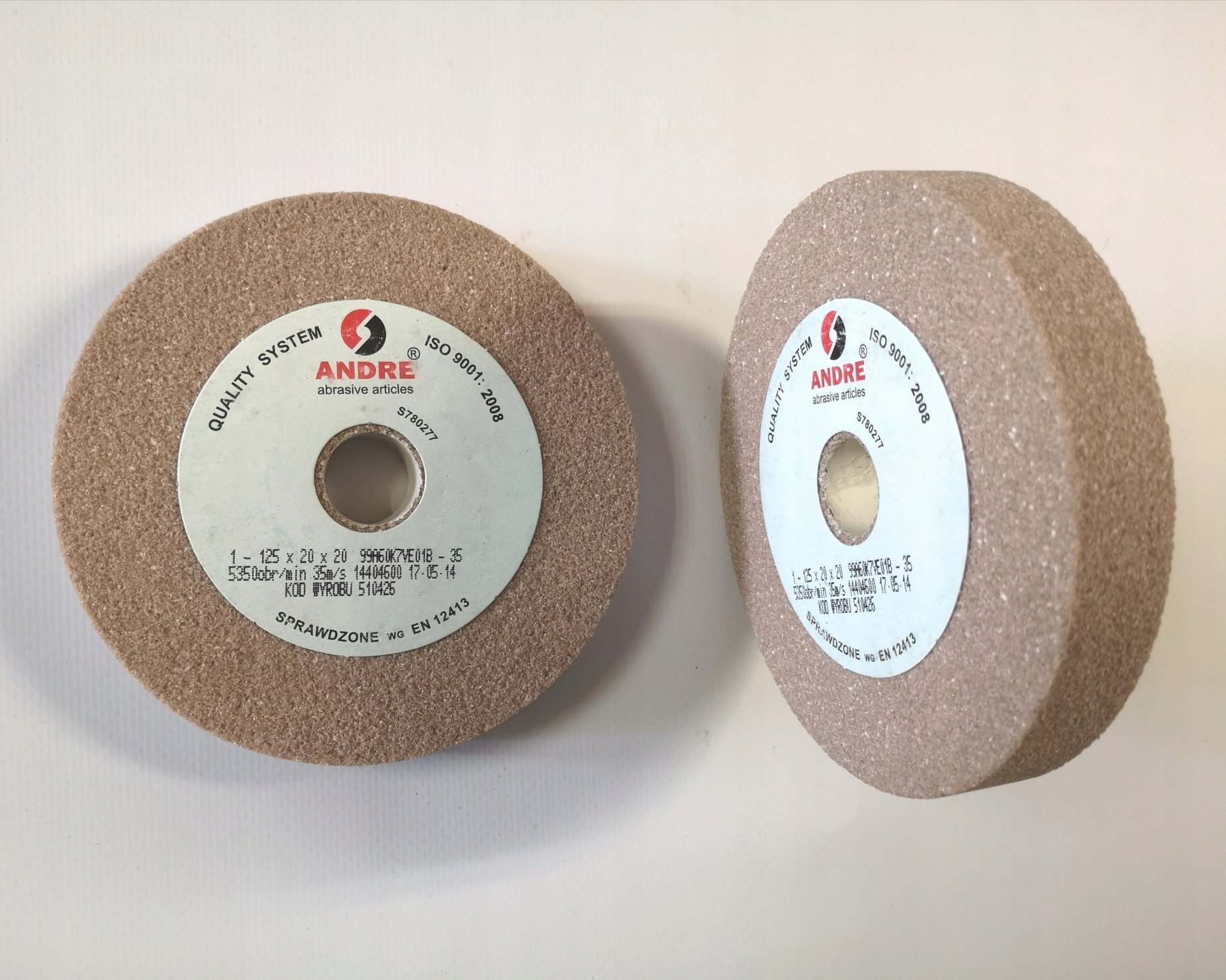 Andre ANDRE ŚCIERNICA PŁASKA 125mm x 20mm x 20mm 99A60K7VE01-35 BIAŁA "TYP 1"