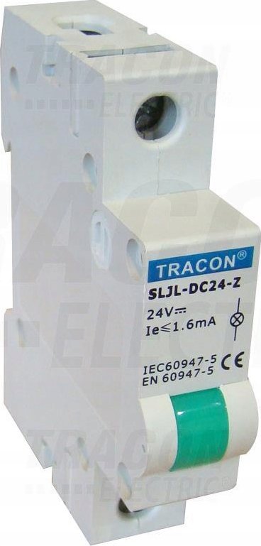 Tracon Electric Modułowa lampka sygnalizacyjna LED zielona 230V SLJL-AC230-Z