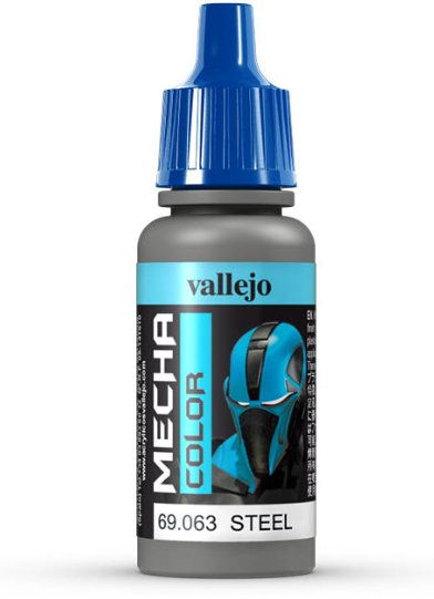 Vallejo Vallejo: 69.063 - Mecha Color - Steel (17 ml)