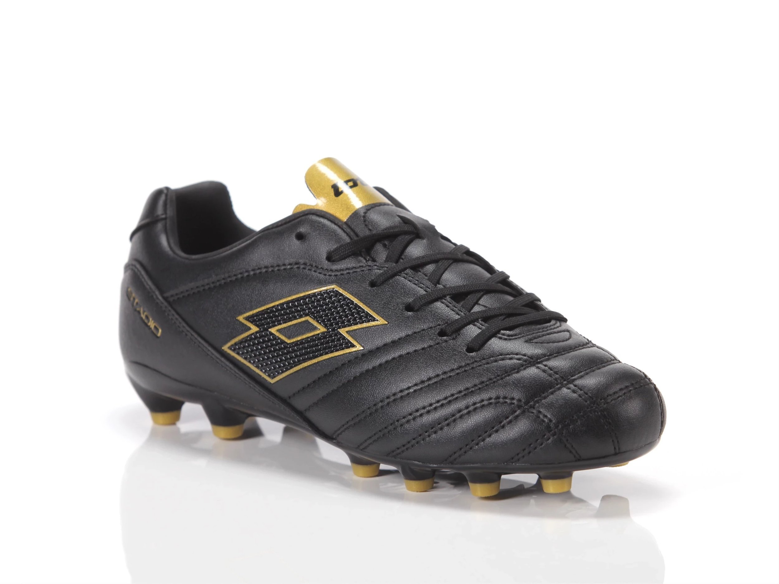 LOTTO BUTY Stadio 705 FG Junior All Black/Light Platino 38.0