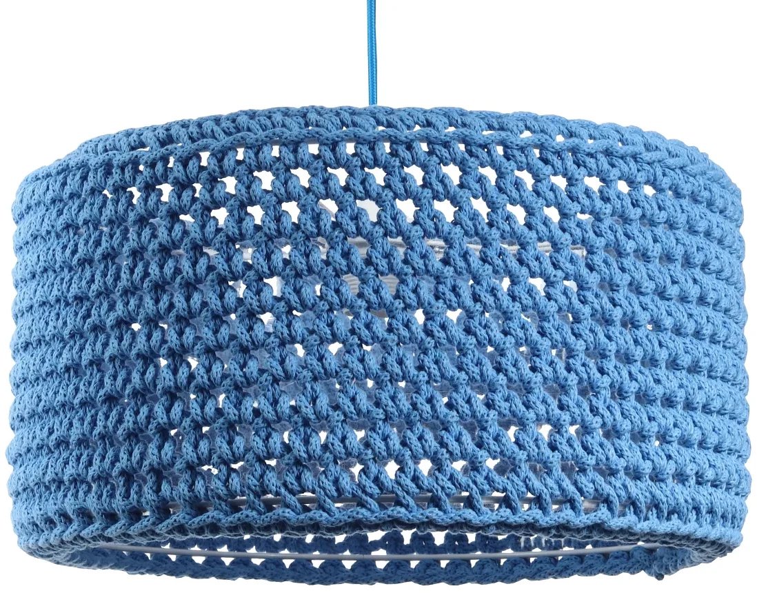 Lampa wisząca BPS KONCEPT Lampa wisząca COTTON 40 niebieska