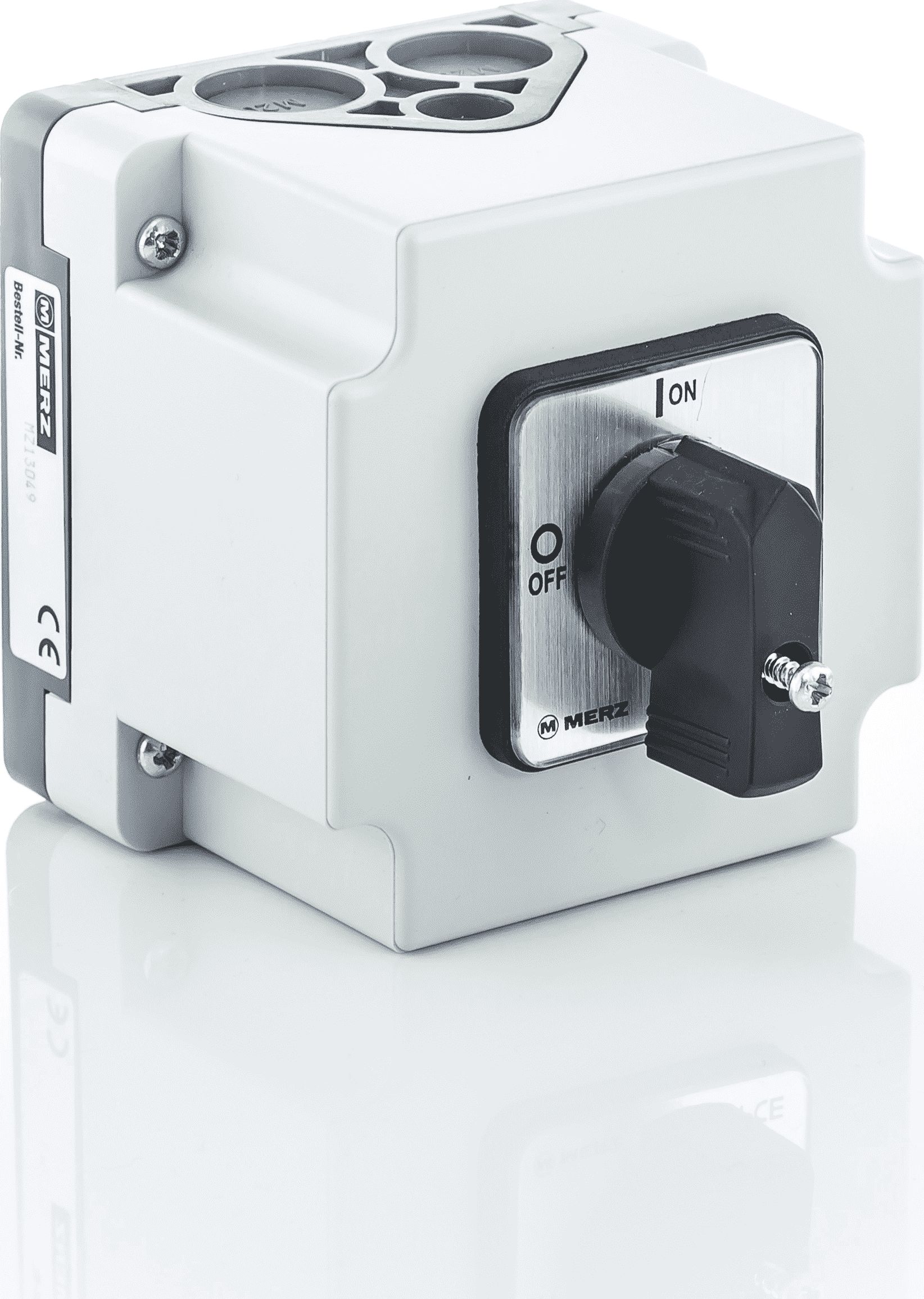 PCE łącznik krzywkowy 0-1 3P 16A IP65 w obudowie (ML016.3-RG/OB)