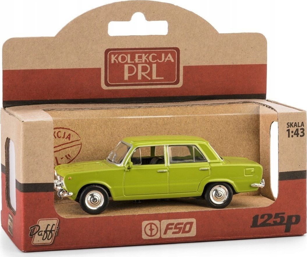 Daffi Pojazd PRL FIAT 125P - Zielony