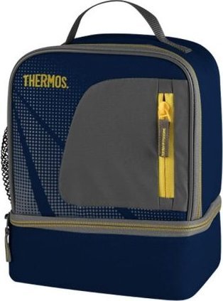 Thermos Dwukomorowa torba termiczna 4l niebieska