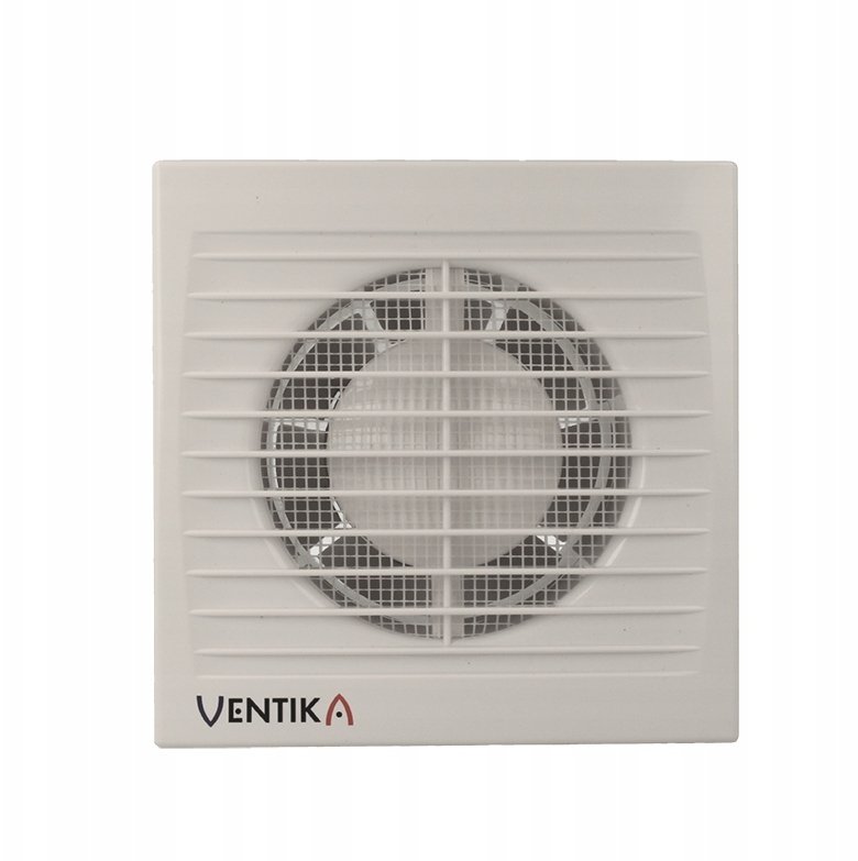 Ventika Wentylator osiowy fi 150 230V 24W 292m3 38dB z wyłącznikiem sznurkowym SUBTIL D150SWS